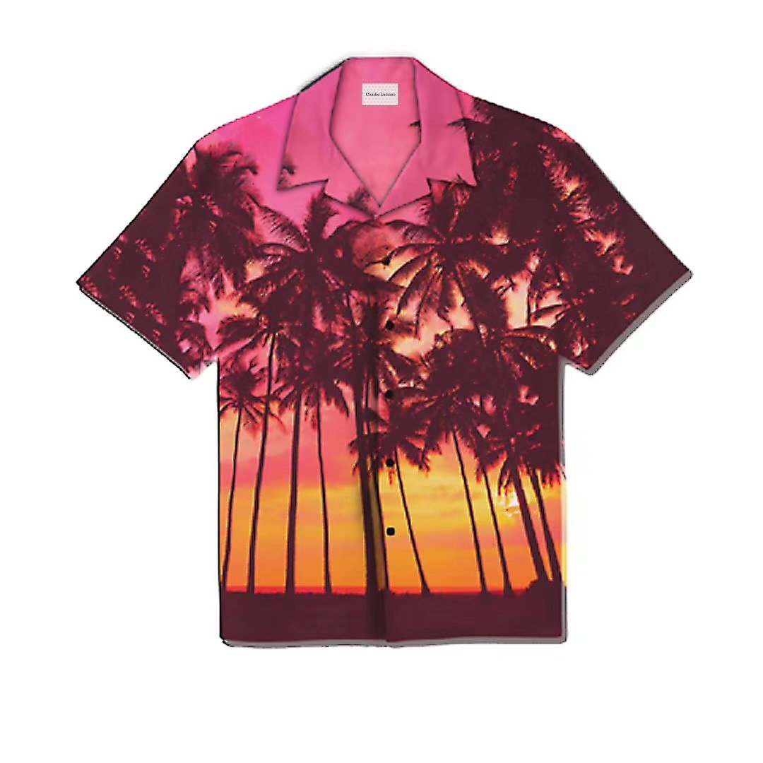 Coconut Palm Short-Sleeve Shirt