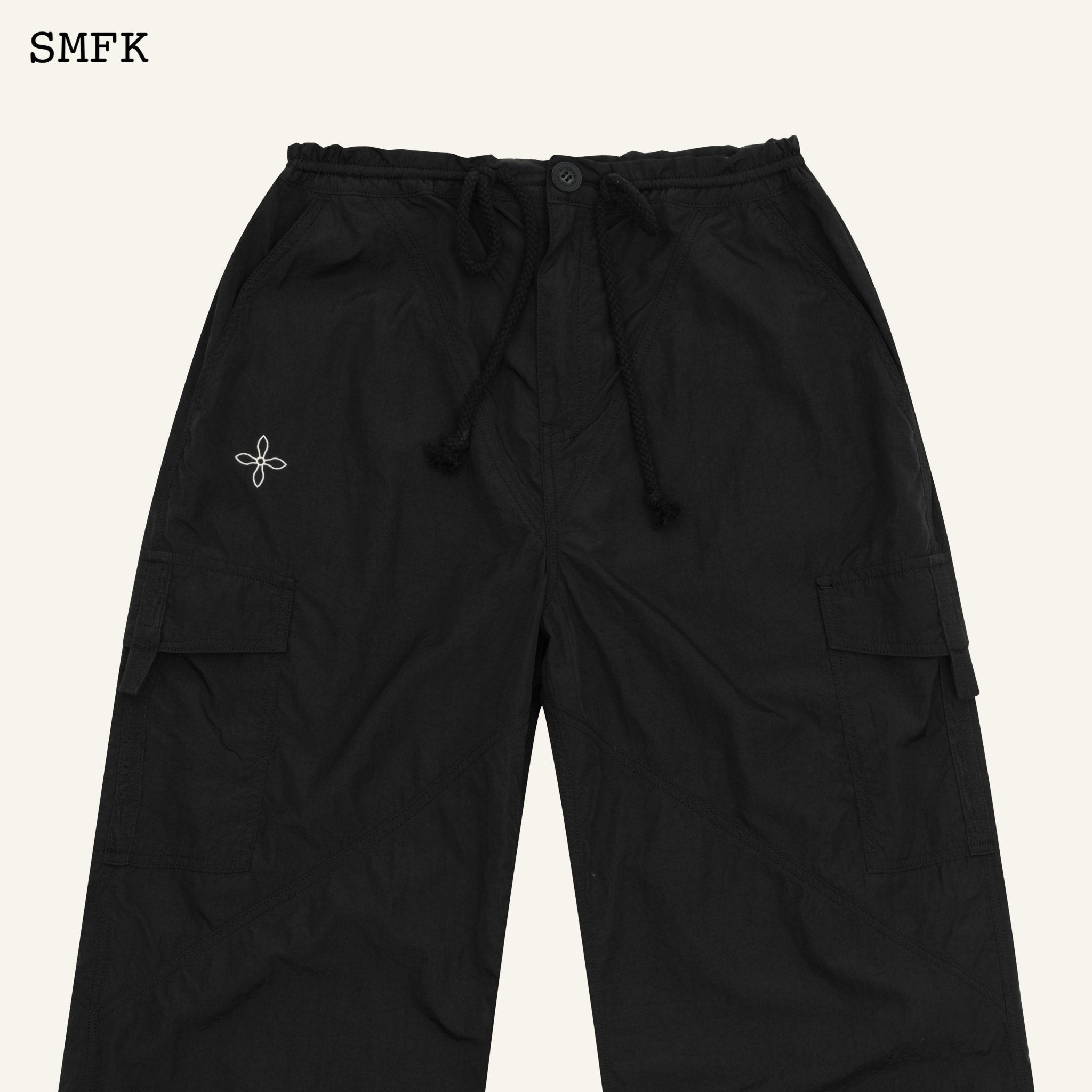 Compass Cross Classic Paratrooper Pants In Black