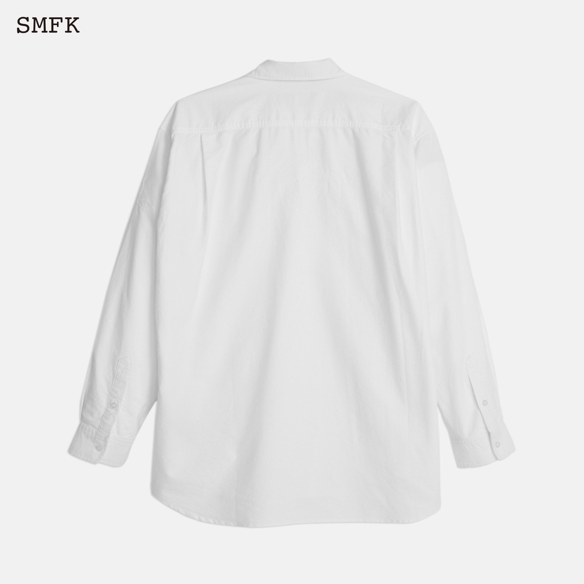 Compass Cross Classic Shirt Sky White