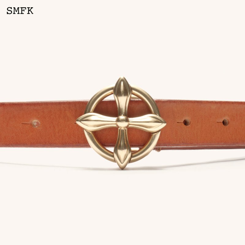 Compass Handmade Brass Belt