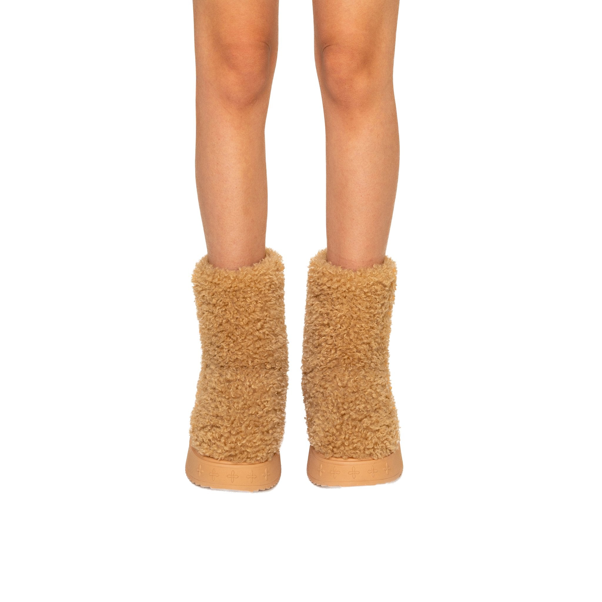 Compass Woolly Wheat Fluffy Boots