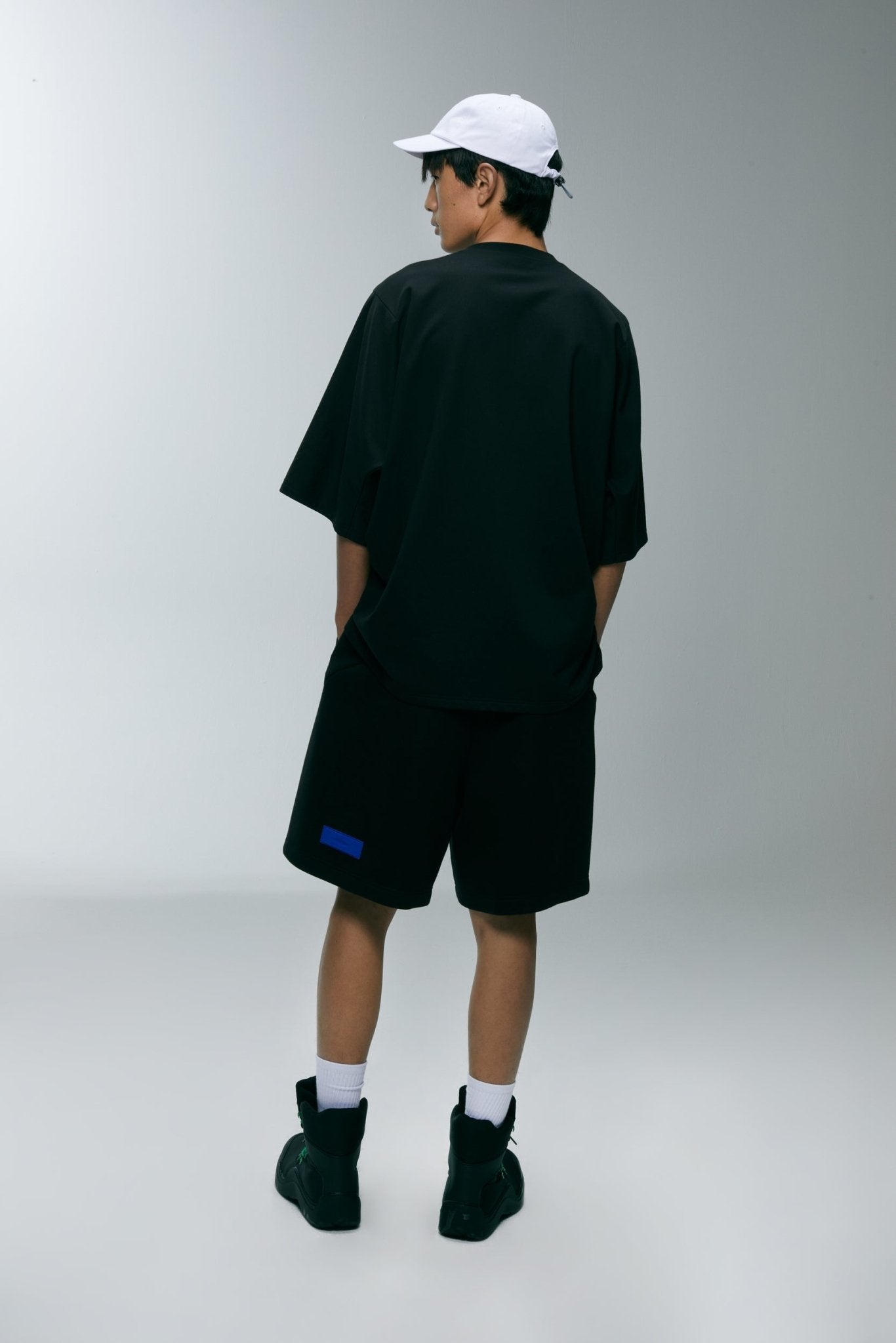 Curved Side Seam Shorts