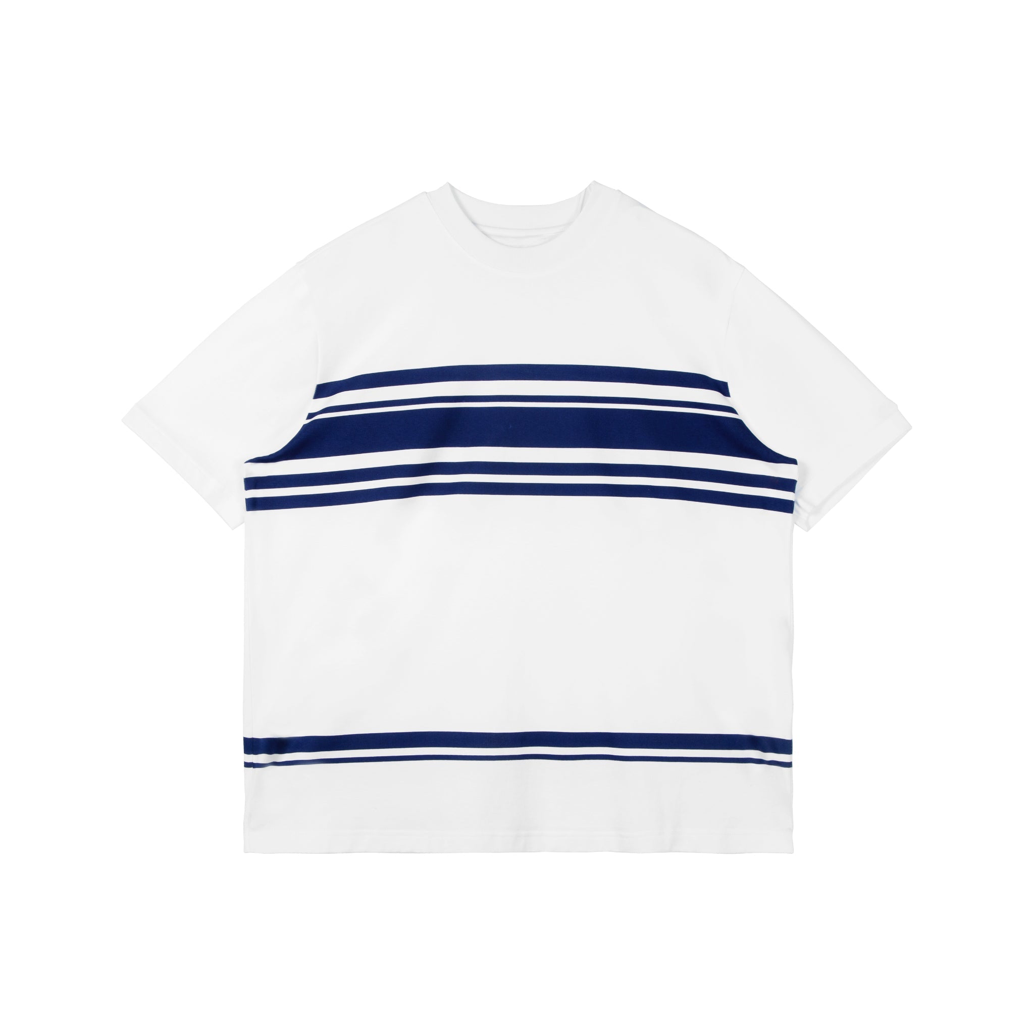 Customized Stripe Loose Fit T-shirt