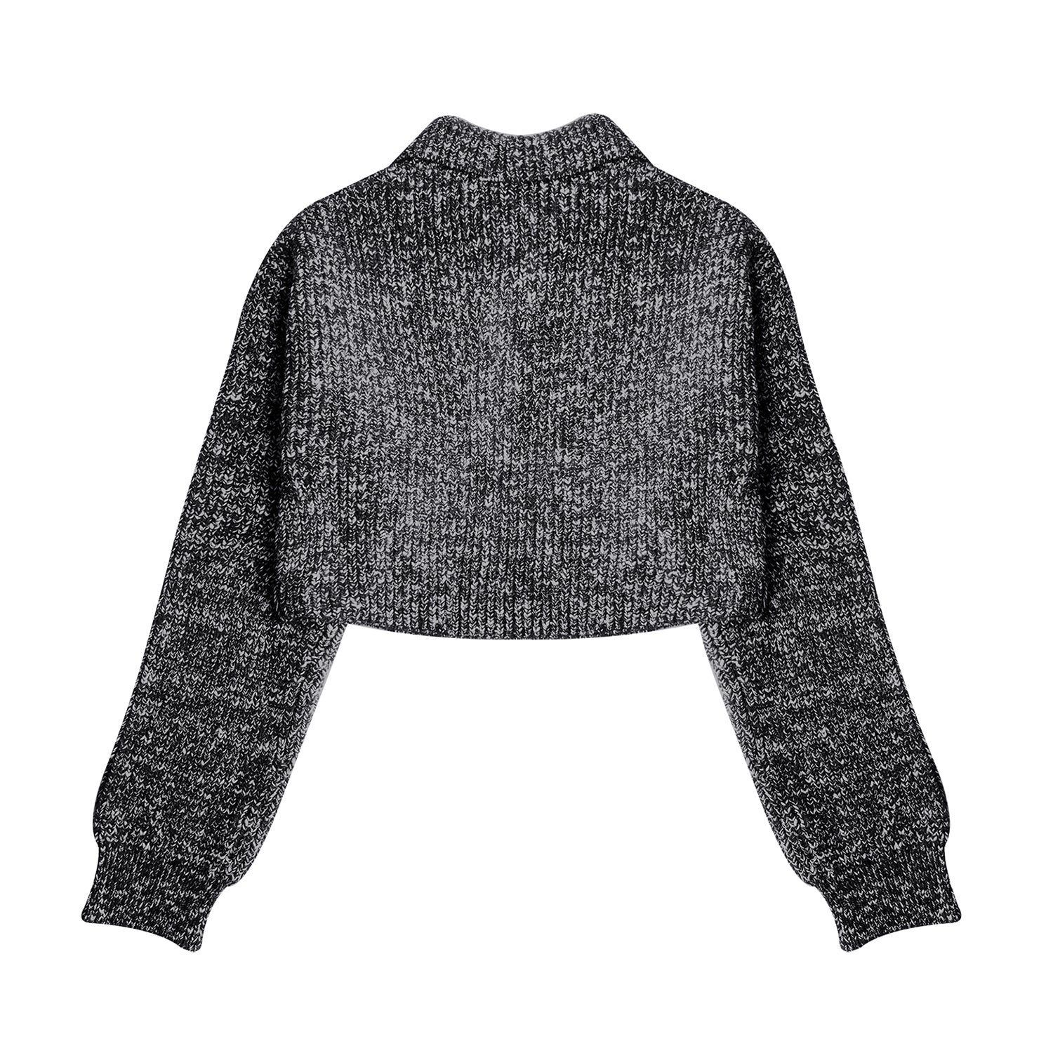 Dark Grey Short Sweater