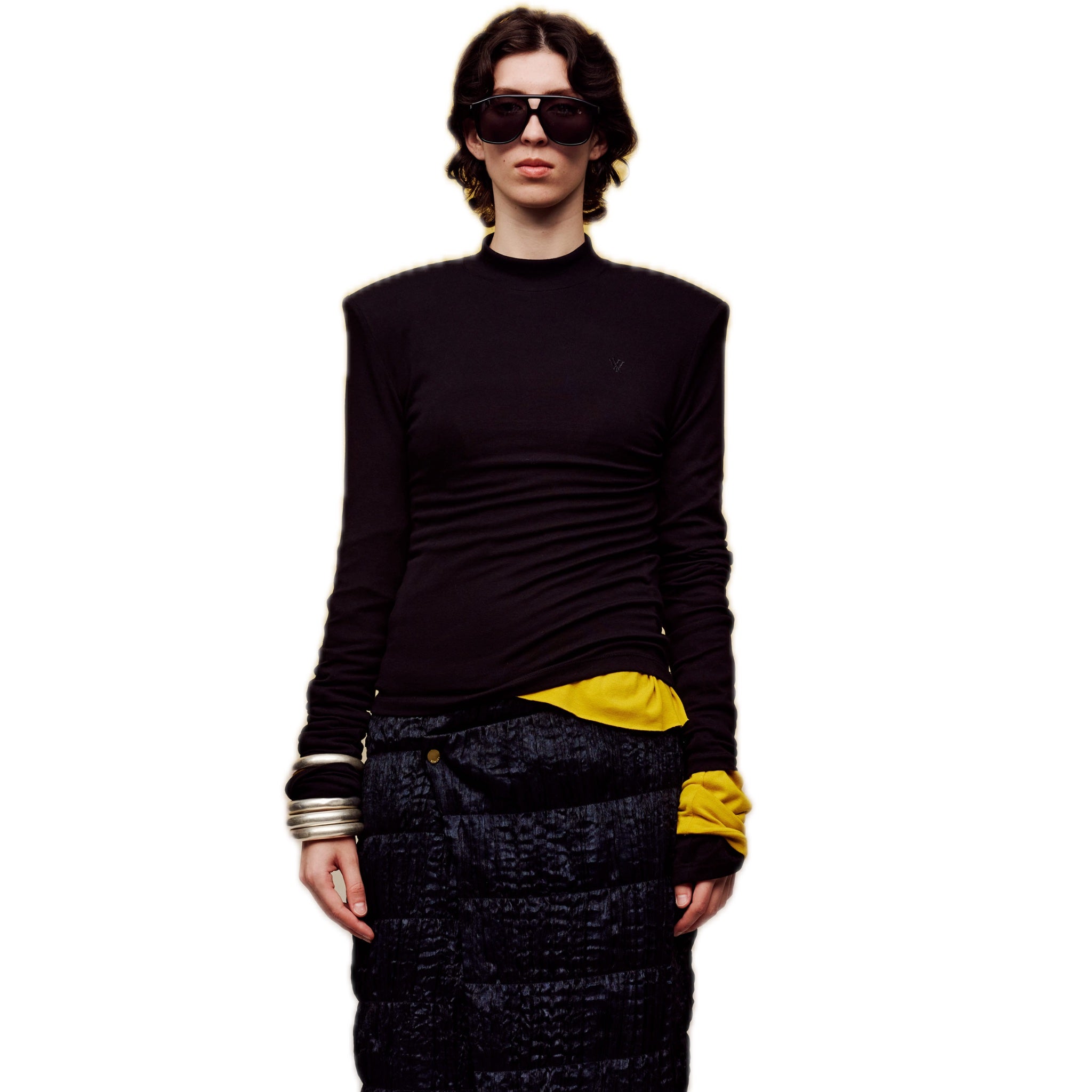 DeRong Cigarette Pipe Long Sleeves in Black