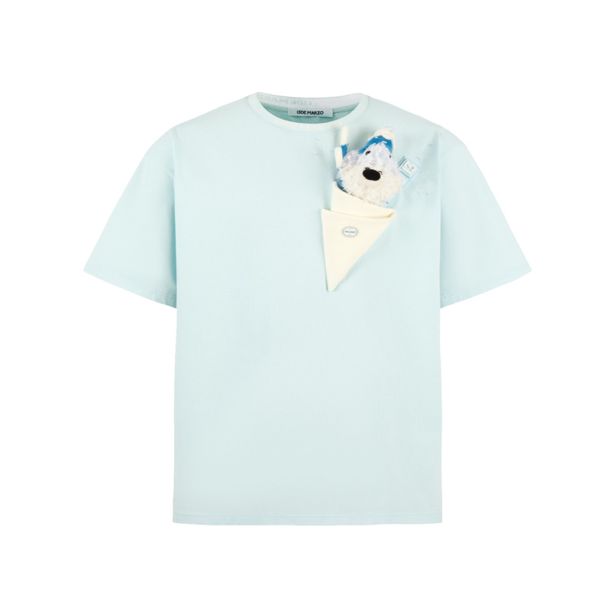 Doozoo Ice-cream T-shirt Wan Blue