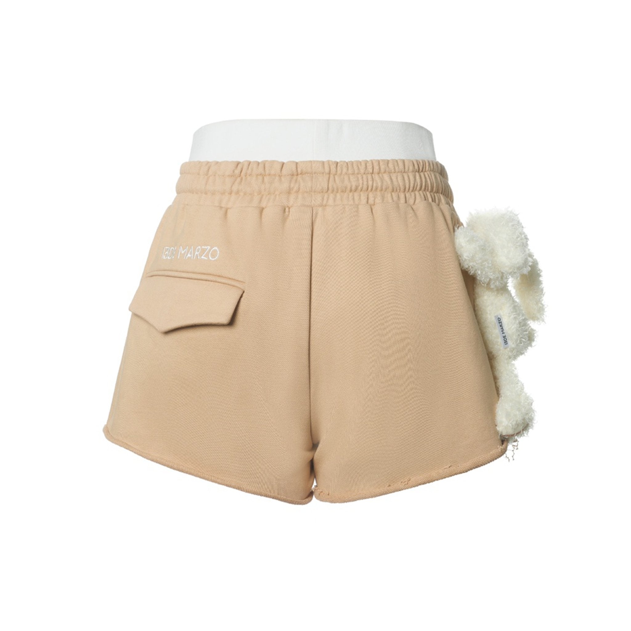 Double Waist Sweatshorts Marzipan