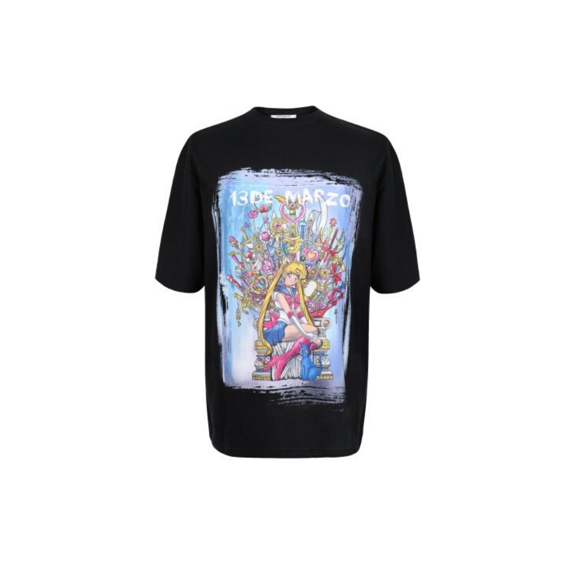 black sailor moon shirt