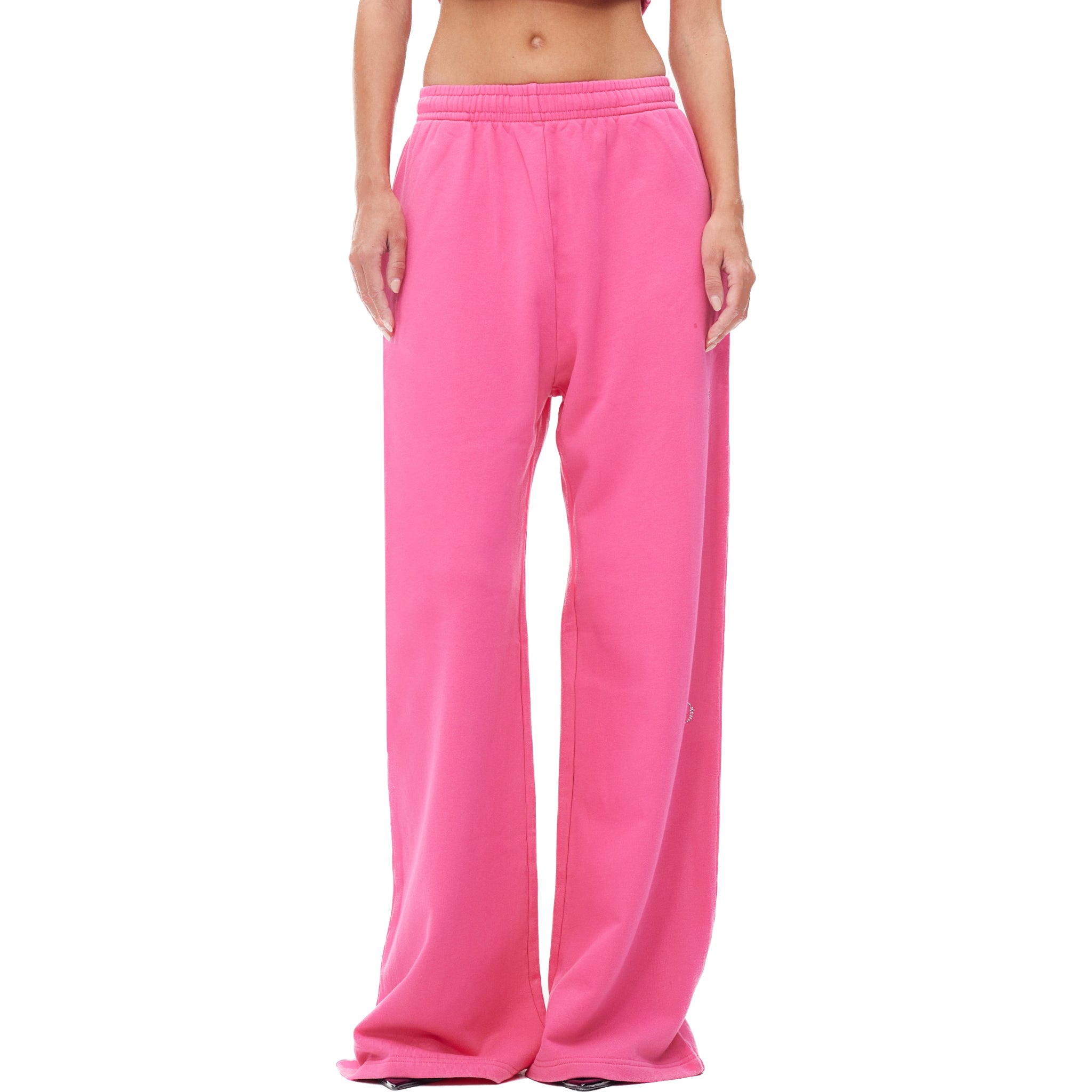 Gothic Crystal Long Pants Pink