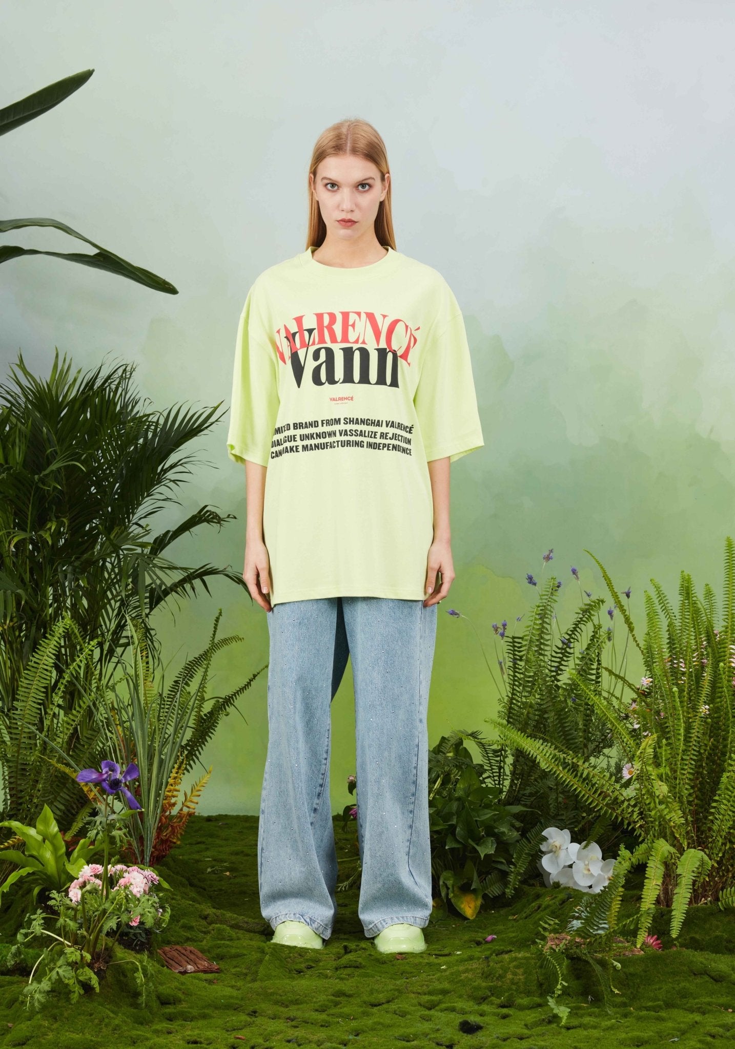 Green 22SS Version Loose T-shirt