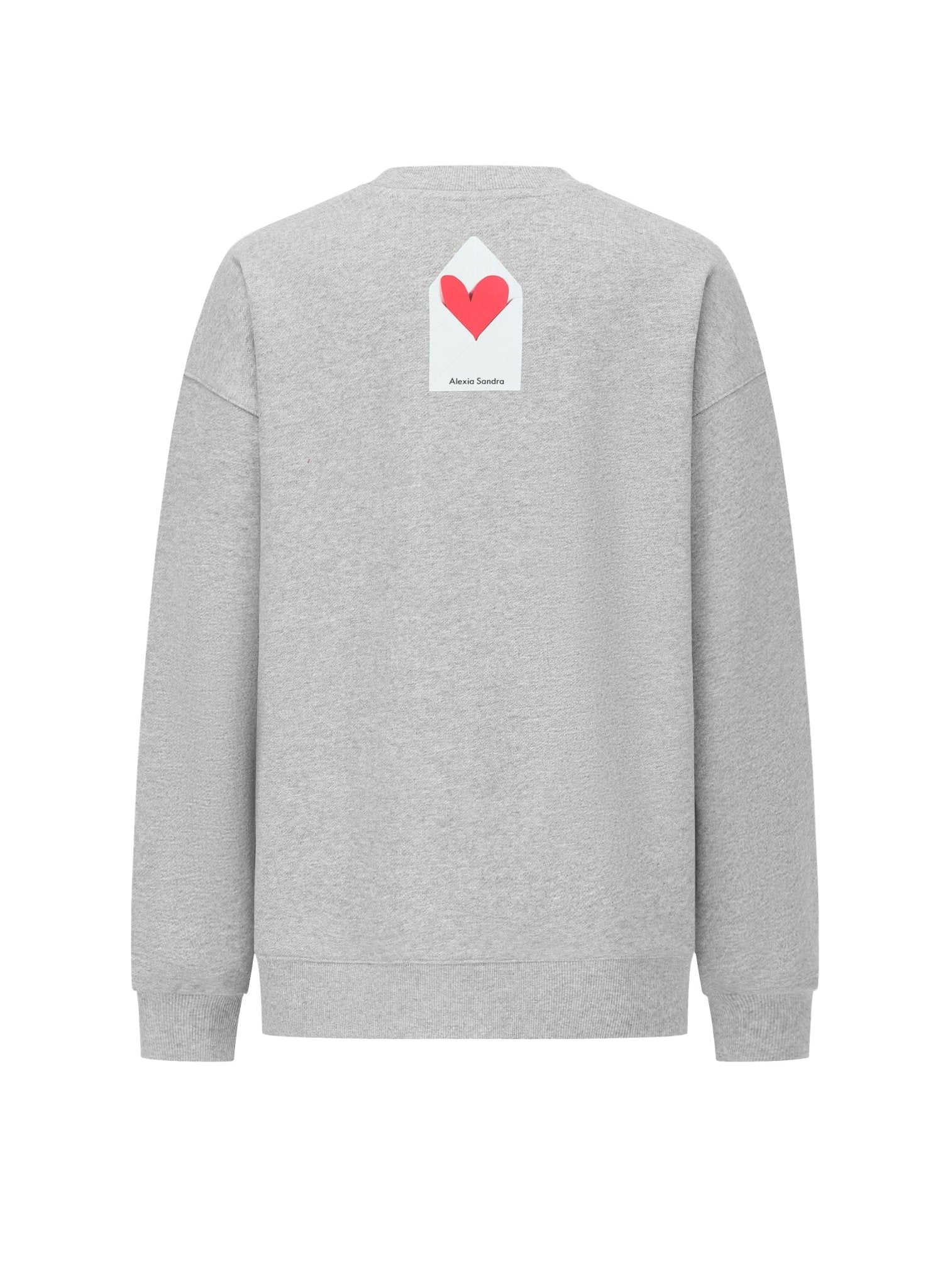 Grey ALEXIA Strawberry Sweatshirt