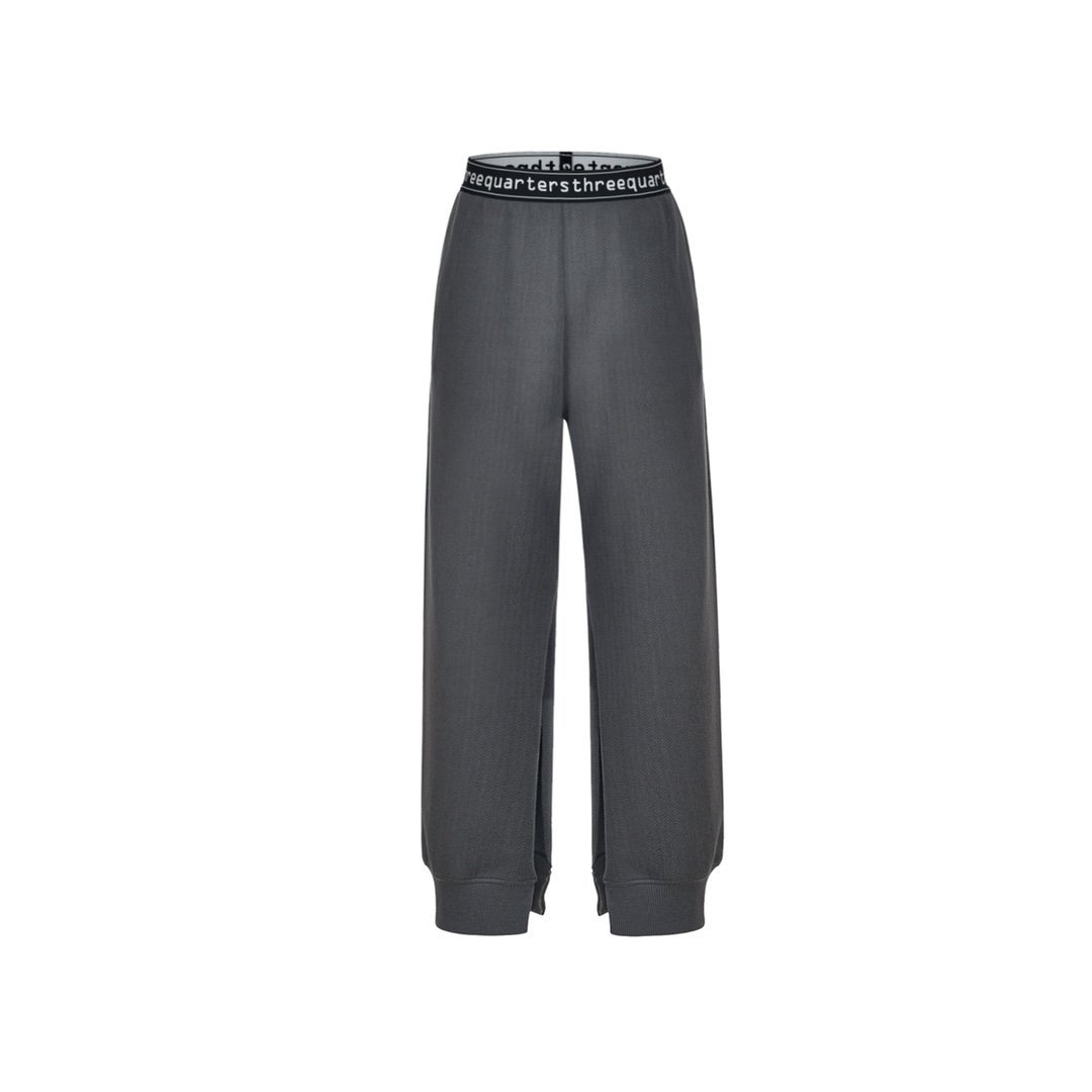 Grey Split Pants