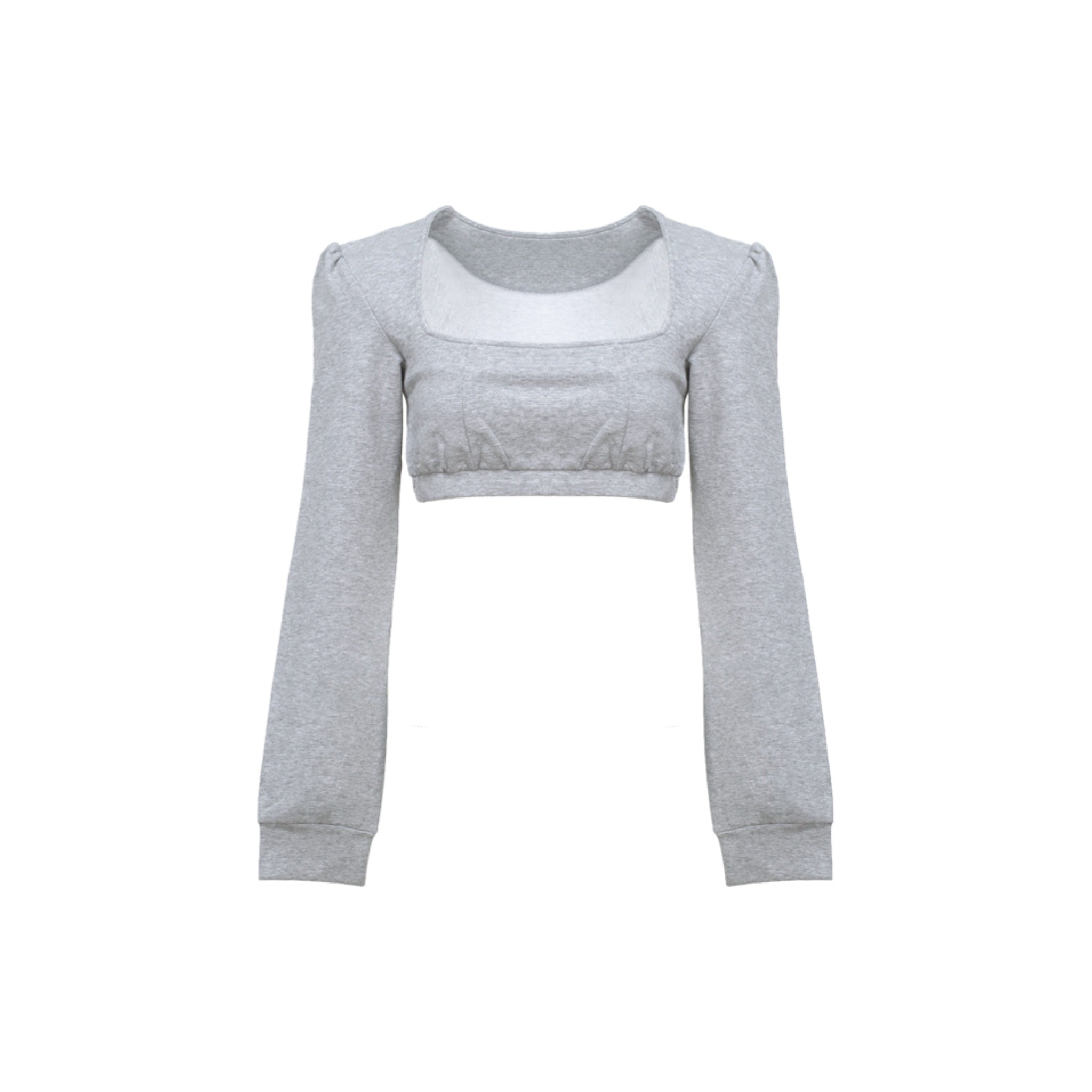 Grey Short Sweatshirt