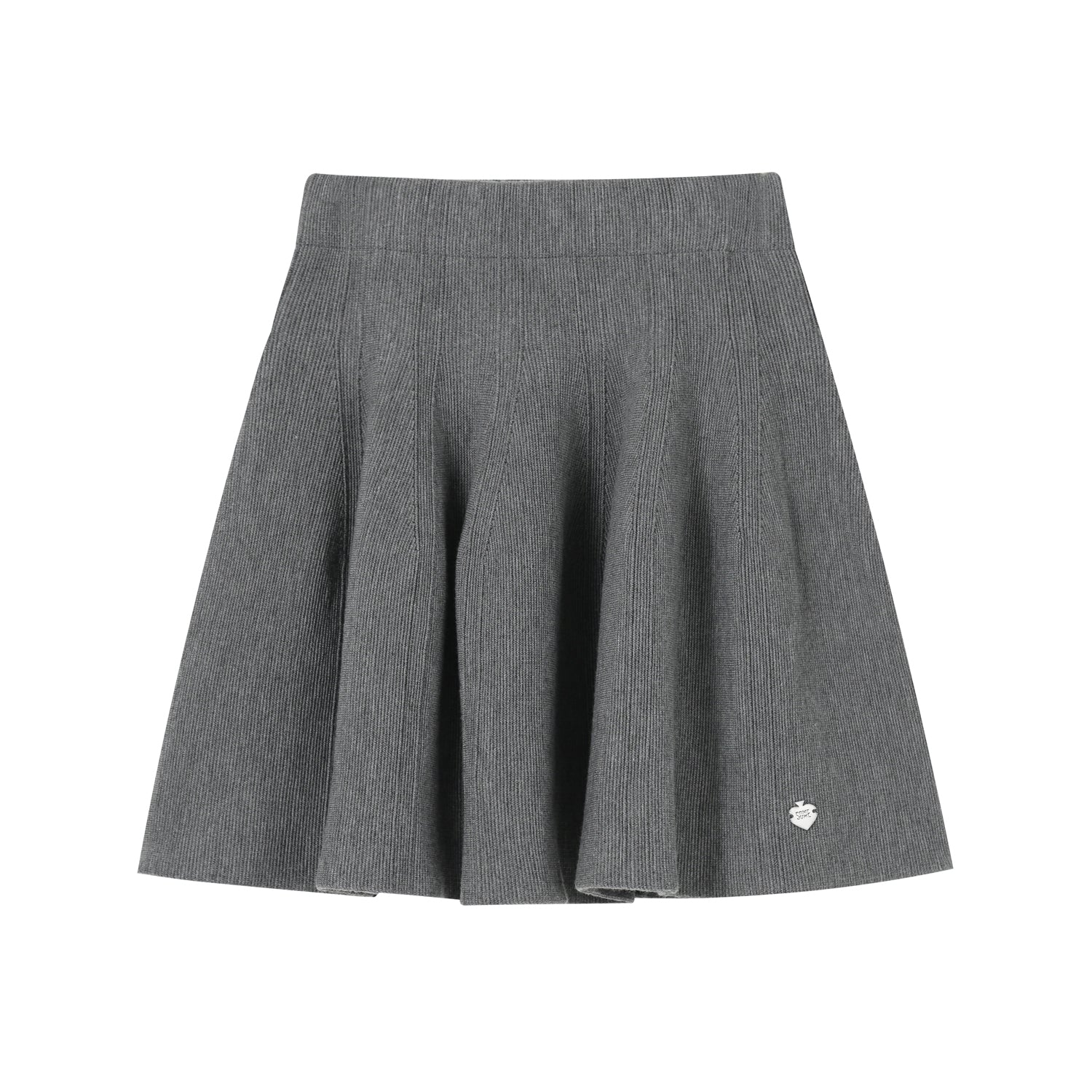 Grey Umbrella Shape Skirt