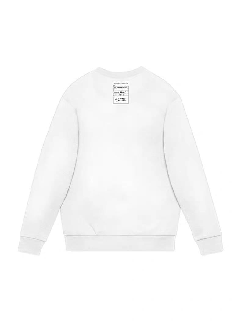 'Harleen Quinn' Print Sweatshirt White