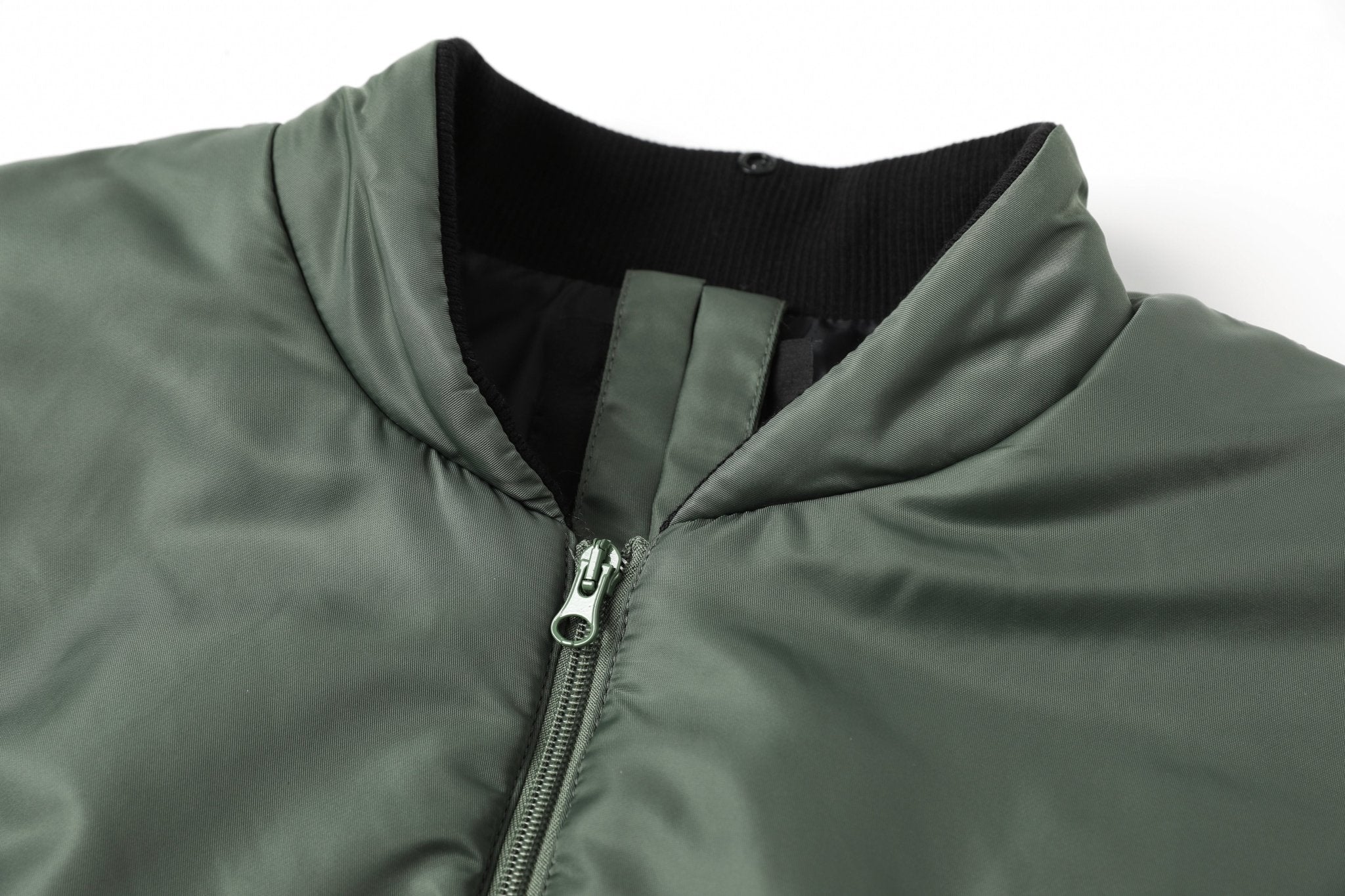 Helmet Detail Hooded Bomber