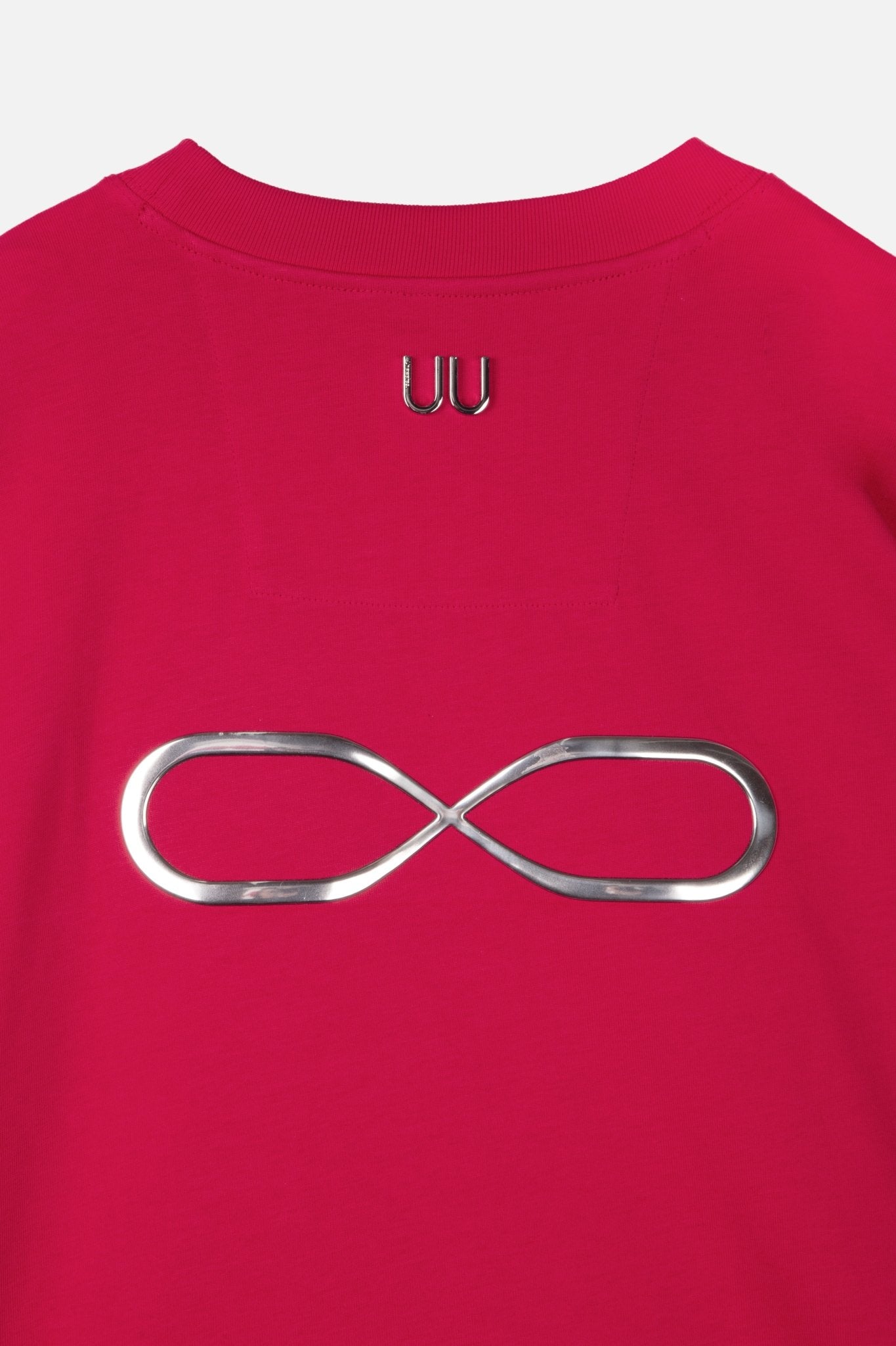 Infinity Silver 3D-Printing Logo Long Shirt Peach