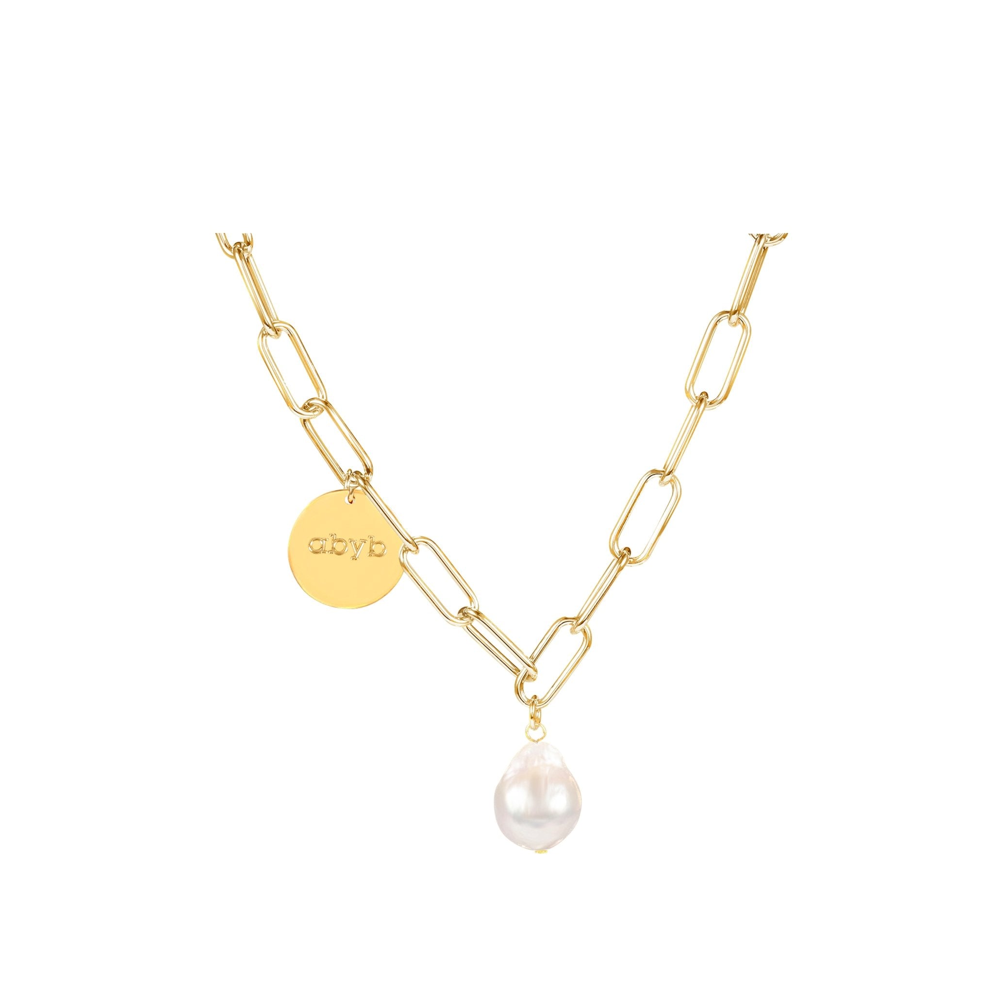 Intangible Necklace Gold