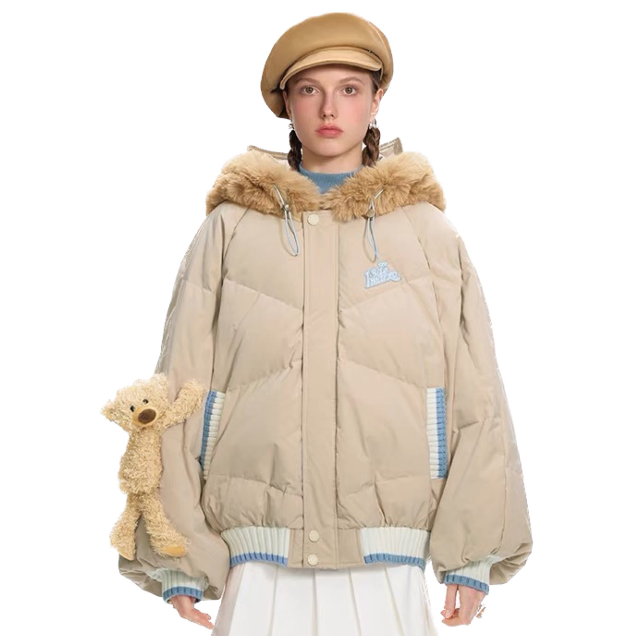 Khaki Doozoo Cosplay Down Jacket