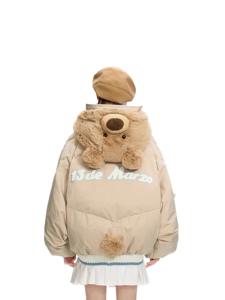 Khaki Doozoo Cosplay Down Jacket