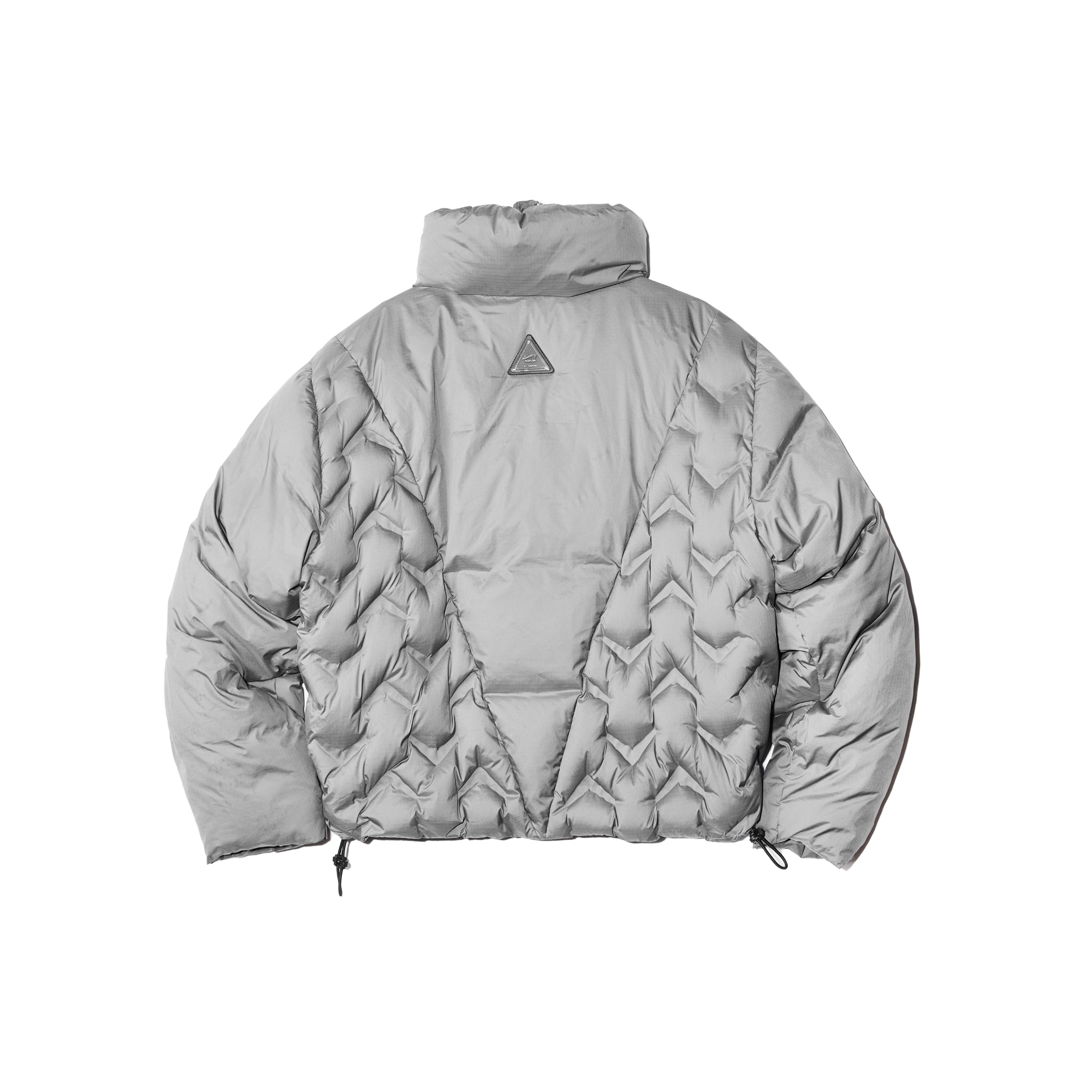 Laser Embossing Down Jacket Charcoal