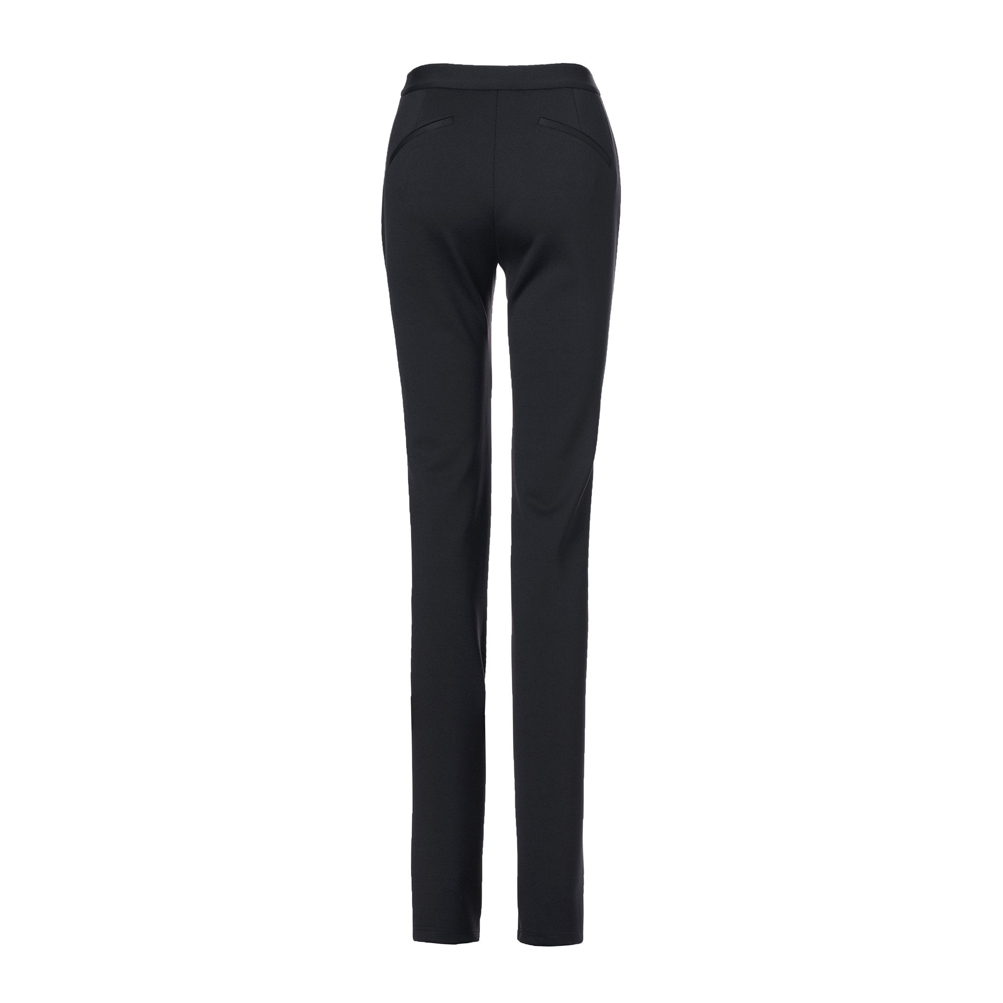 Black Pencil Trousers