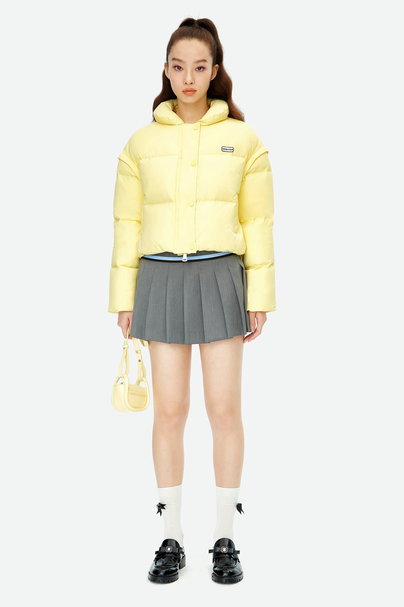 Bread Down Jacket in Yellow