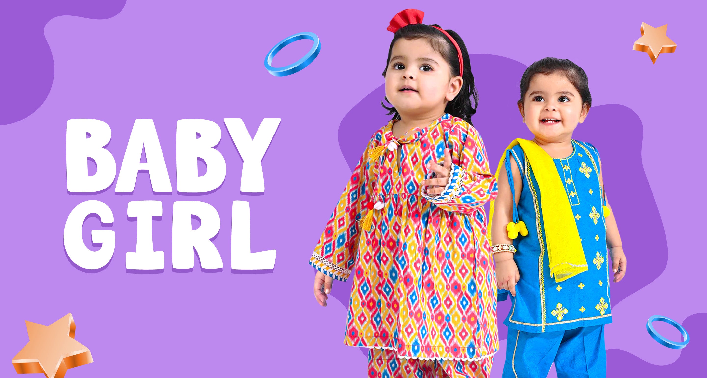 Baby Girl T-shirt & Pinafore Dress Set (3118982) | LTD Kids