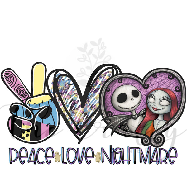 Free Free 176 Peace Love Nightmare Svg SVG PNG EPS DXF File