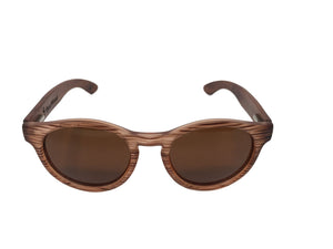 Wearwood MN Rosewood Round Sunglasses
