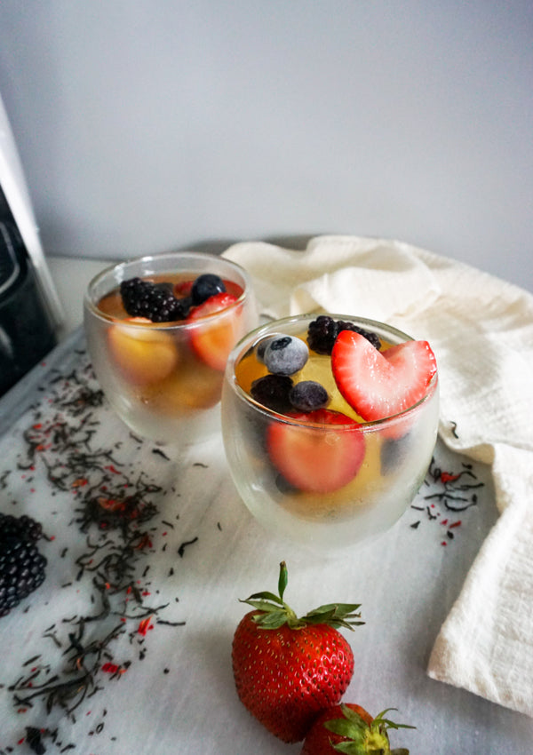 Fizzy Berry Granate Iced Tea Recipe | THEE Nespresso® Compatible Tea Capsules
