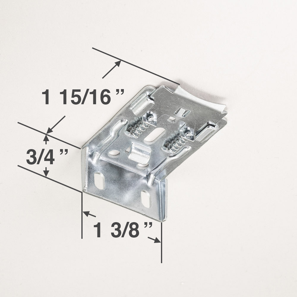 Mounting Bracket for Cellular and Pleated Shades with 1 1/2