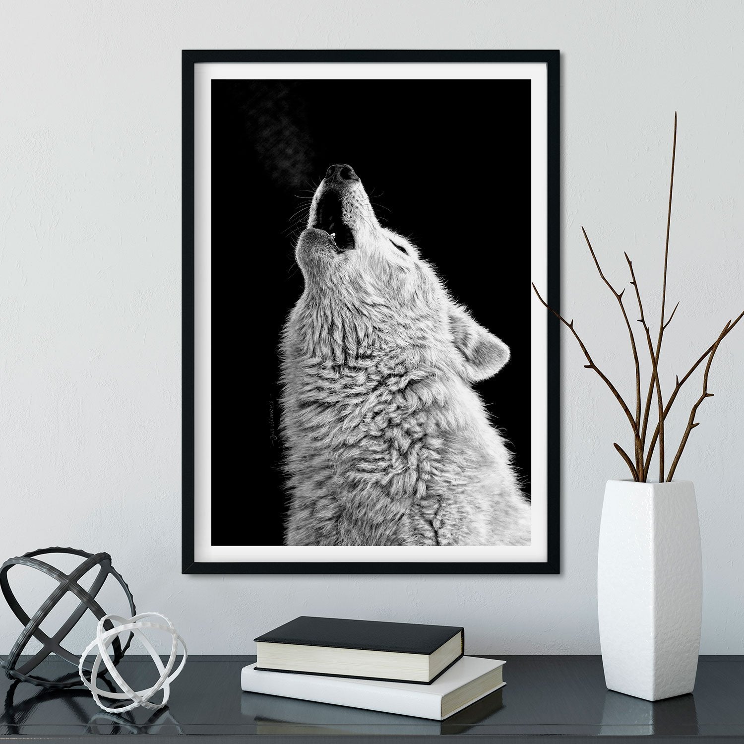 Howling Wolf Art Prints | Free Worldwide Shipping! — TheThrivingWild
