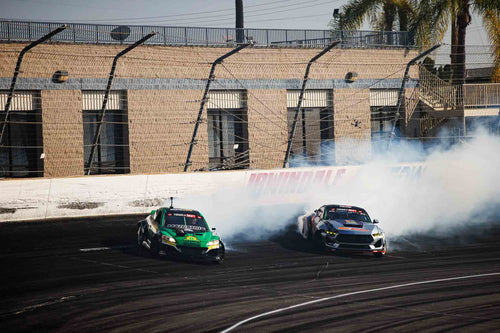 James Deane on his chase run against Kyle Mohan in Formula Drift Top 32