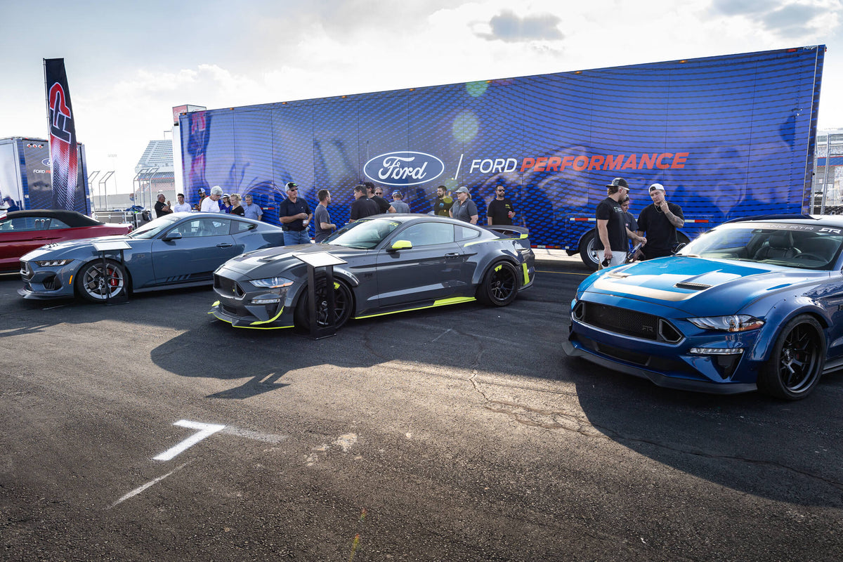 Mustang RTRs at Ford Mustang Dark Horse reveal