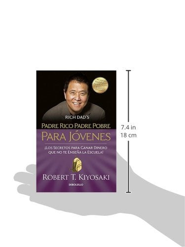 Padre rico padre pobre para jóvenes - Robert T. Kiyosaki – Tazas y Portadas