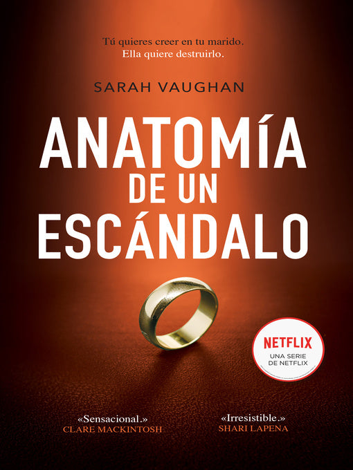 Anatomía de un escándalo - Sarah Vaughan – Tazas y Portadas
