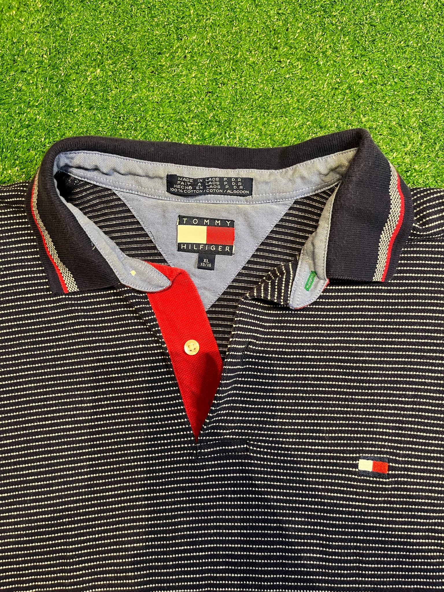 Vintage Striped Polo – shoparea95