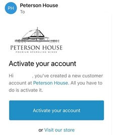 Peterson House Account Setup 7