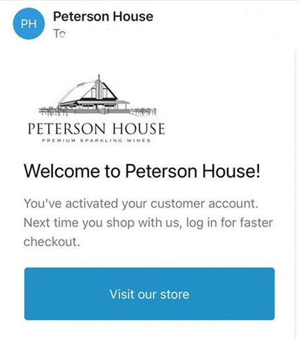 Peterson House Account Setup 8