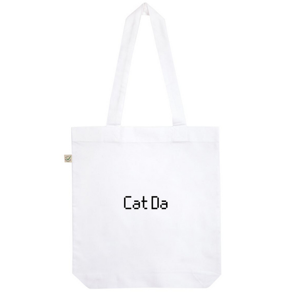Cat Da Organic Cotton Fashion Tote Bag