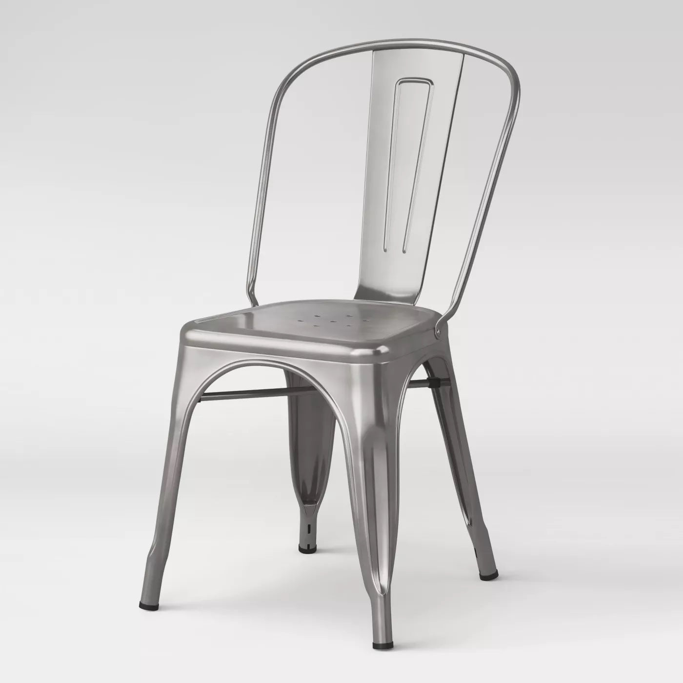 carlisle high back metal dining chair