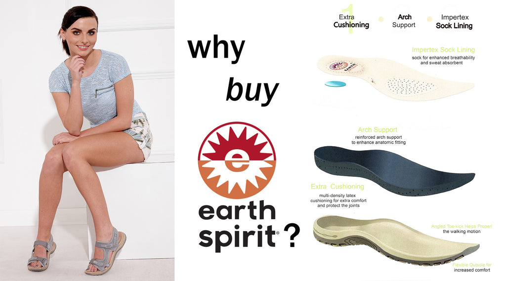 earth shoes arch support