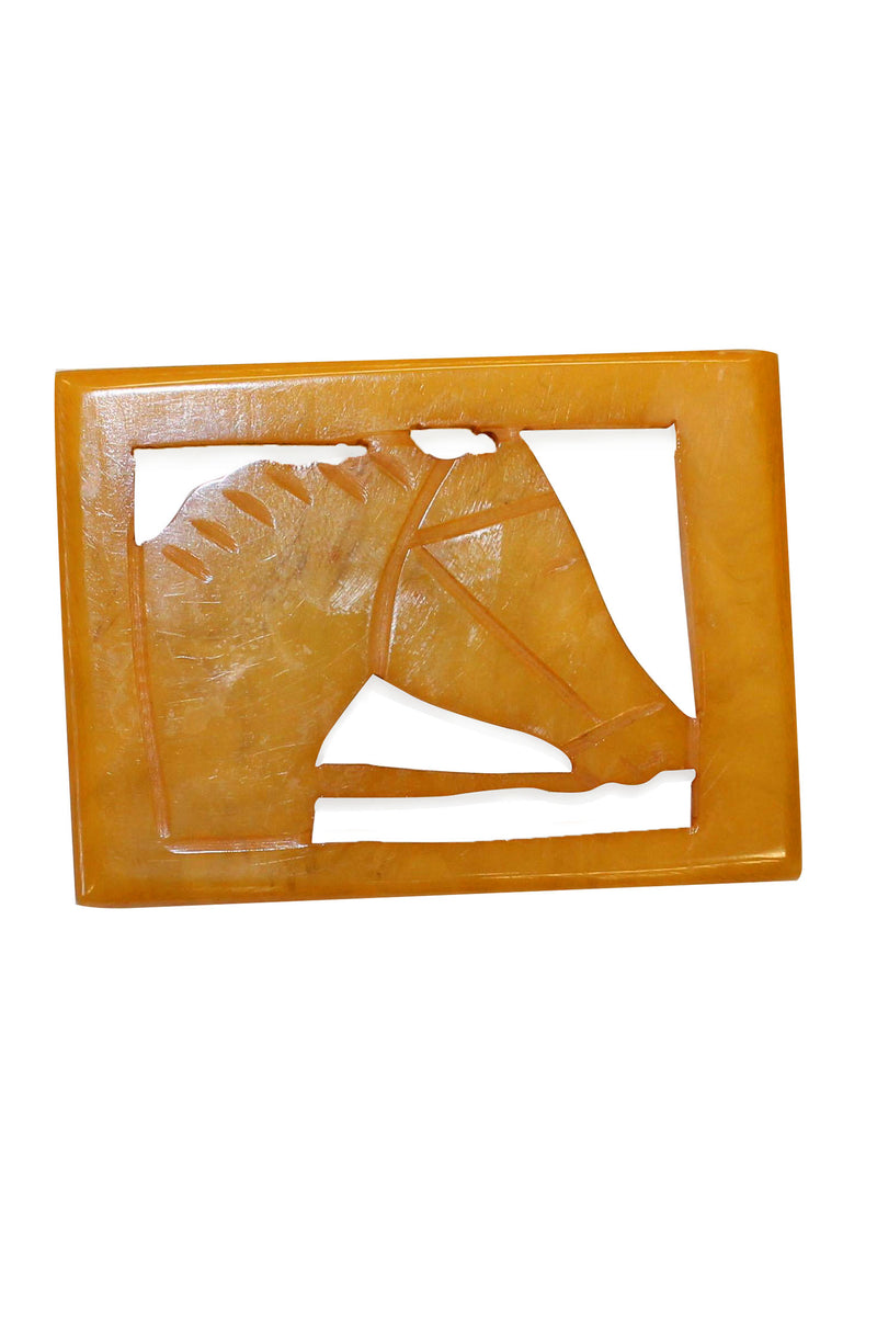 bakelite brooch