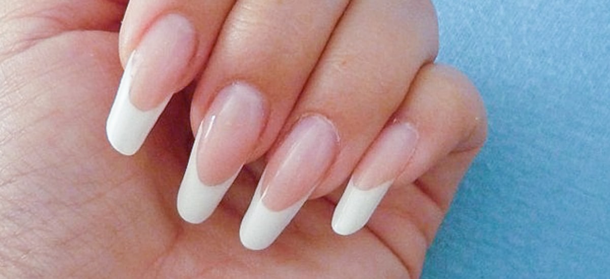 Acrylic Gel French Nails