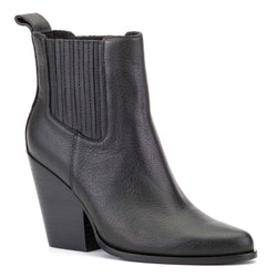 women's chunky heel chelsea boots