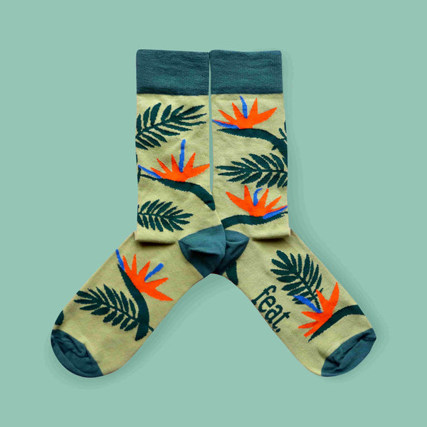 Ladies’ Strelitzia socks
