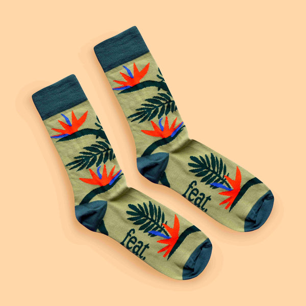 Men’s Strelitzia socks