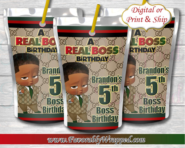 GUCCI BOY BOSS BIRTHDAY – Favorably Wrapped