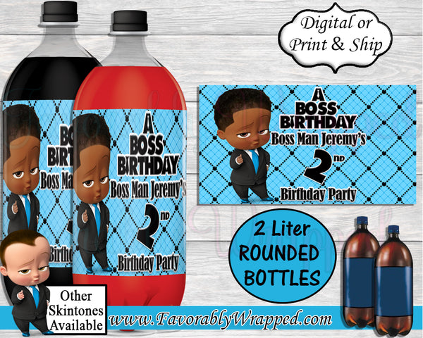 Racing Car Personalized Boy Birthday Water Bottle Labels 